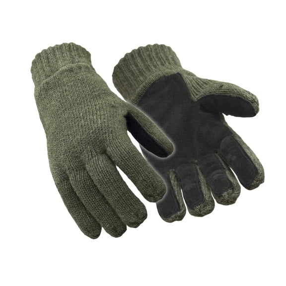 RefrigiWear Insulated Wool Leather Palm Glove