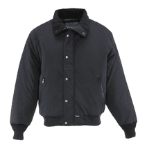 RefrigiWear Men's ChillBreaker Lightweight Warm Insulated Water Resistant Jacket (Black, 2XL)