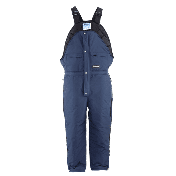 RefrigiWear ChillBreaker Bib Overalls - Insulated Work Bibs, Water-Repellent, Windproof, Lightweight, -40°F Comfort Rating, Durable Cold-Weather Gear