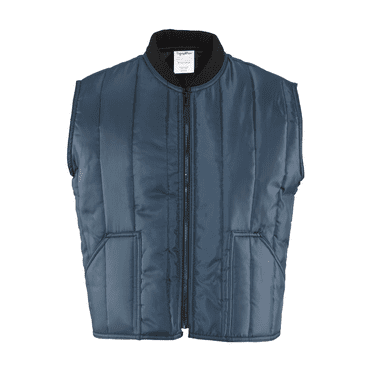 RefrigiWear Econo-Tuff Vest - 15°F Comfort, Insulated, Water-Repellent, Durable, Lightweight Workwear for Cool Weather Protection