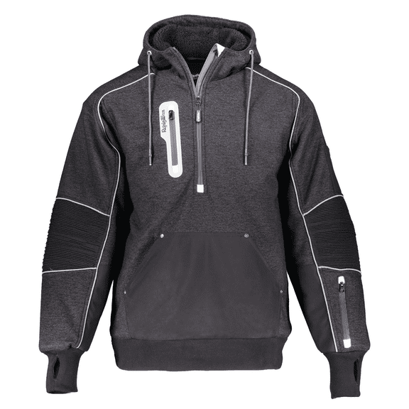 RefrigiWear Extreme Hybrid Sweatshirt - Men's Heavy Duty Hoodie, Insulated Work Pullover for Cold Weather Durability