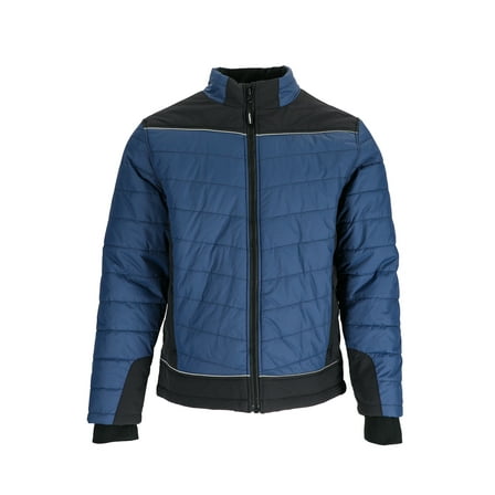 RefrigiWear Men's Frostline Insulated Jacket - Warm, Lightweight, Water-Resistant Work Coat for Cold Weather, -25°F Comfort