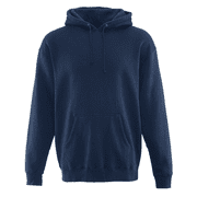 RefrigiWear Men's Heavy-Duty Fleece-Blend Hoodie Sweatshirt (Black, Small)