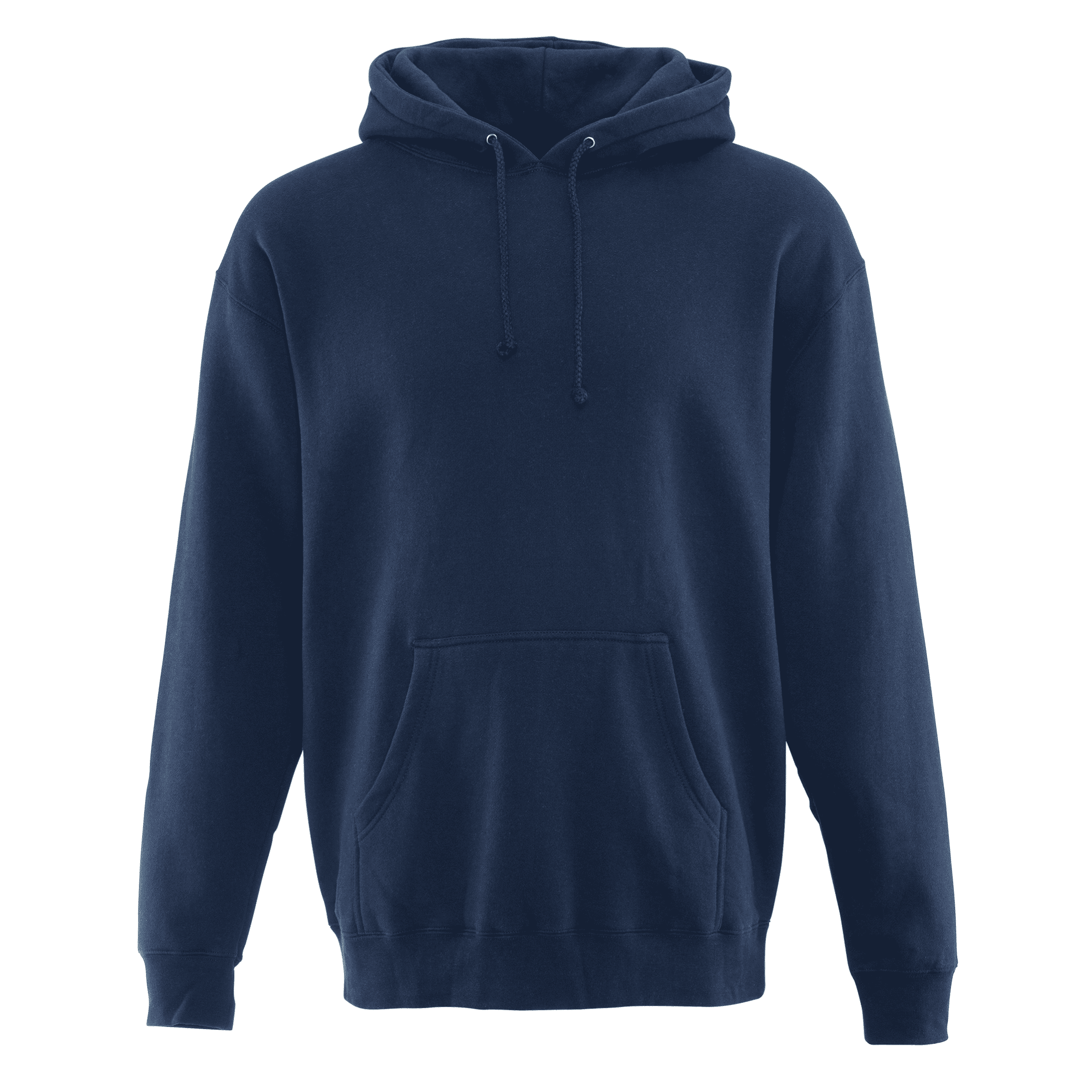 RefrigiWear Men s Heavy Duty Fleece Blend Hoodie Sweatshirt Navy X Large