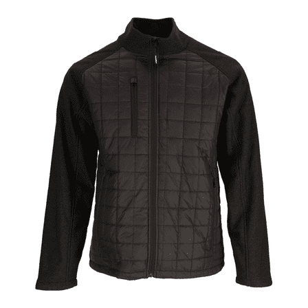 RefrigiWear Men's EnduraQuilt Hybrid Quilted Jacket - Lightweight Insulated Work Jacket
