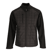 RefrigiWear Men’s Hybrid EnduraQuilt Black Quilted Jacket, XX-Large