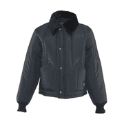 RefrigiWear Men's Insulated Iron-Tuff Arctic Jacket with Soft Fleece Collar (Navy, 3XL)