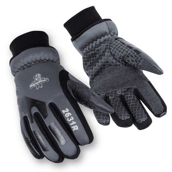 RefrigiWear Insulated Softshell Gloves - Lightweight, Water-Resistant, 0°F Comfort Rating, Durable Cold Weather Work Gloves
