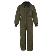 RefrigiWear Men's Iron-Tuff Insulated Coveralls -50F Extreme Cold Protection (Sage Green, XL)