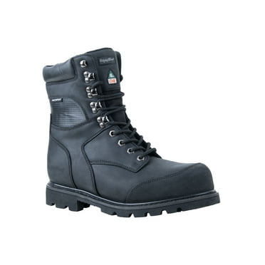 RefrigiWear Platinum Leather Insulated Boots - Waterproof, Slip-Resistant, -30°F Comfort Rating, Durable Cold Weather Work Footwear