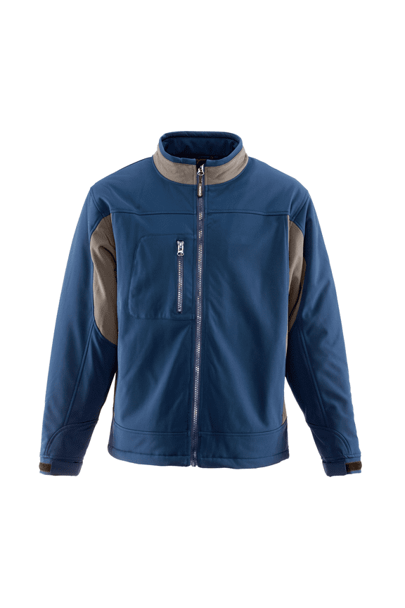 Insulated Softshell Jacket - Warm Work Coat, Water-Repellent, Windproof, Flexible, Durable Cold-Weather Gear