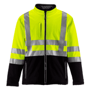 RefrigiWear Mens HiVis Insulated Softshell Jacket