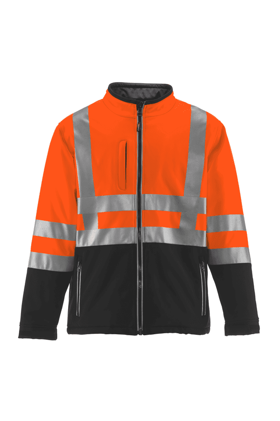 Men's HiVis Insulated Softshell Jacket
