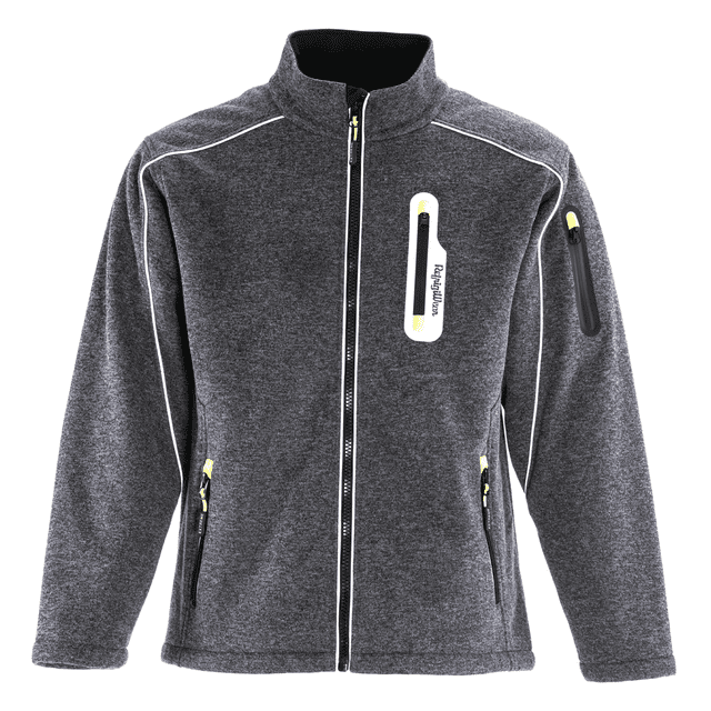 RefrigiWear Extreme Sweater Jacket - 10°F Comfort, Insulated, Windproof, Water-Repellent, Durable Workwear for Extreme Cold Weather