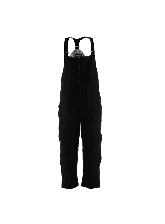 Insulated Softshell Bib Overalls - Water-Repellent, Wind-Tight, Thermal Workwear for Extreme Cold