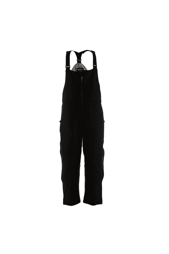 Insulated Softshell Bib Overalls - Water-Repellent, Wind-Tight, Thermal Workwear for Extreme Cold