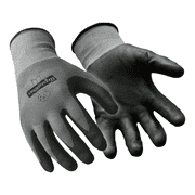 RefrigiWear Nitrile Micro Foam Coated Thin Value Grip Dexterity Glove (12 Pairs) (Gray, Large/X-Large)