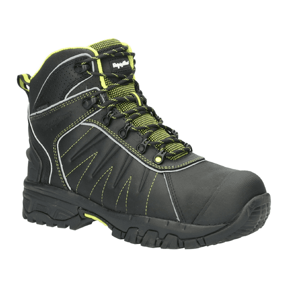 RefrigiWear OnyxRidge Hiker Insulated Waterproof Work Boots - Men’s 600g Cold Weather Safety Toe Hiking Boots