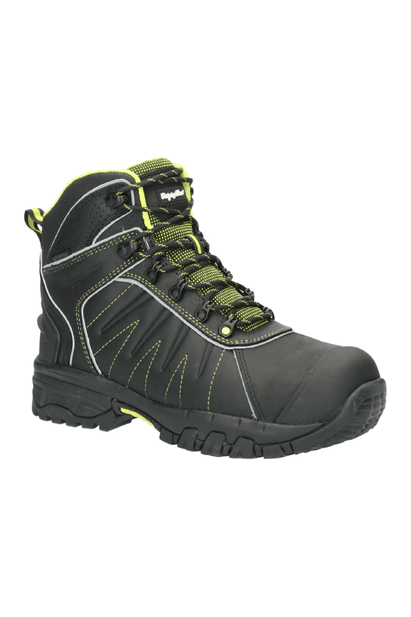 OnyxRidge Hiker Insulated Waterproof Work Boots - Men’s 600g Cold Weather Safety Toe Hiking Boots