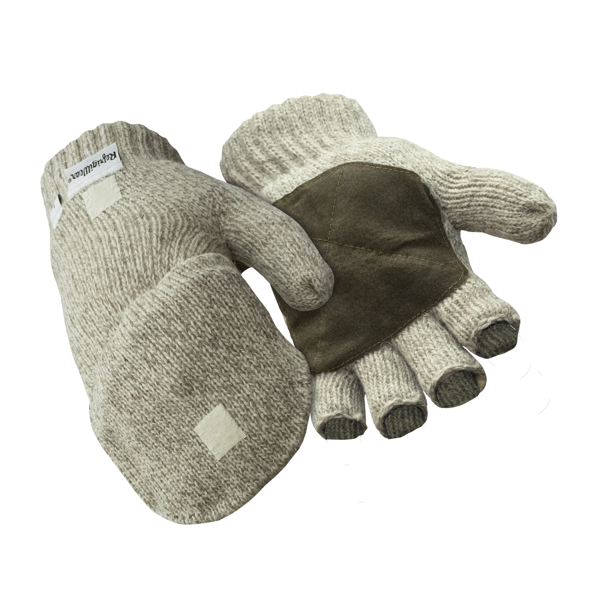 RefrigiWear Premium Wool Convertible Mitt - Walmart.com