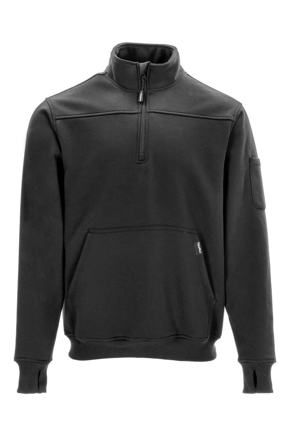 Quarter-Zip Sweatshirt - Insulated Work Pullover with Thermal Comfort