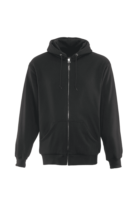 Men's Thermal Lined Hooded Sweatshirt - Heavy-Duty, Warm, Comfortable