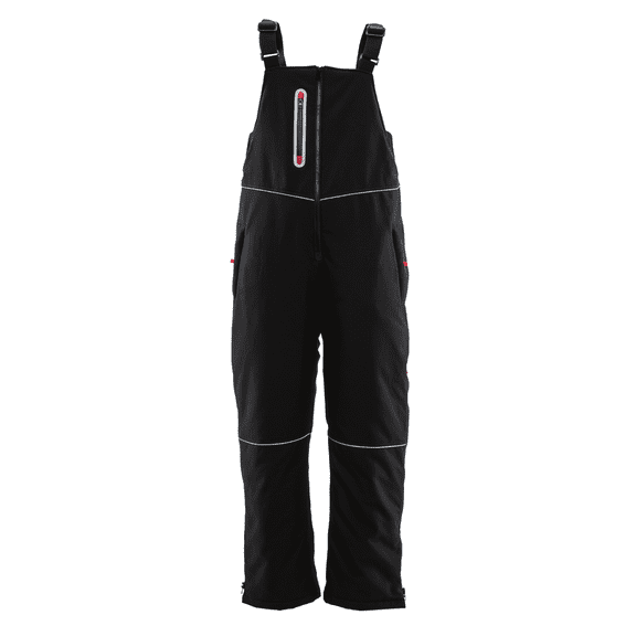 RefrigiWear Women's Insulated Softshell Bib Overalls - Warm, Durable Cold Weather Workwear for Women