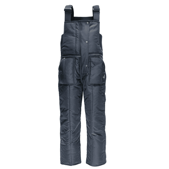 RefrigiWear Women's Iron-Tuff Bib Overalls - Insulated, Waterproof, Tear-Resistant Workwear for Extreme Cold