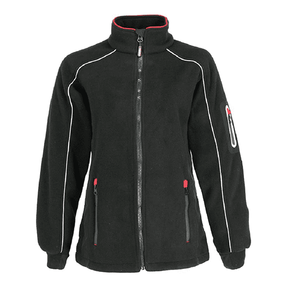 RefrigiWear Women's Hybrid Fleece Jacket - Lightweight Insulated Outerwear for Cold Weather
