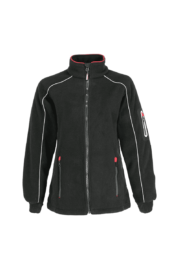 Women's Hybrid Fleece Jacket - Lightweight Insulated Outerwear for Cold Weather