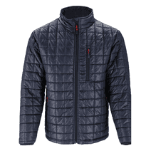 Refrigiwear Men's Wayfinder Lightweight Insulated Quilted Jacket (Navy, 2XL)