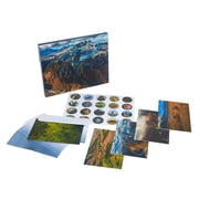 Refuge Card Portfolio Set Set of 20 Cards Gifts for Outdoor Enthusiasts and Nature Lovers, National Parks, Note Cards Postcard book or pack
