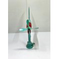 thumbnail image 1 of Refurbish Ship Marine Antique Old Aluminum Metal Fiber Body Blue Anemometer Fan, 1 of 7