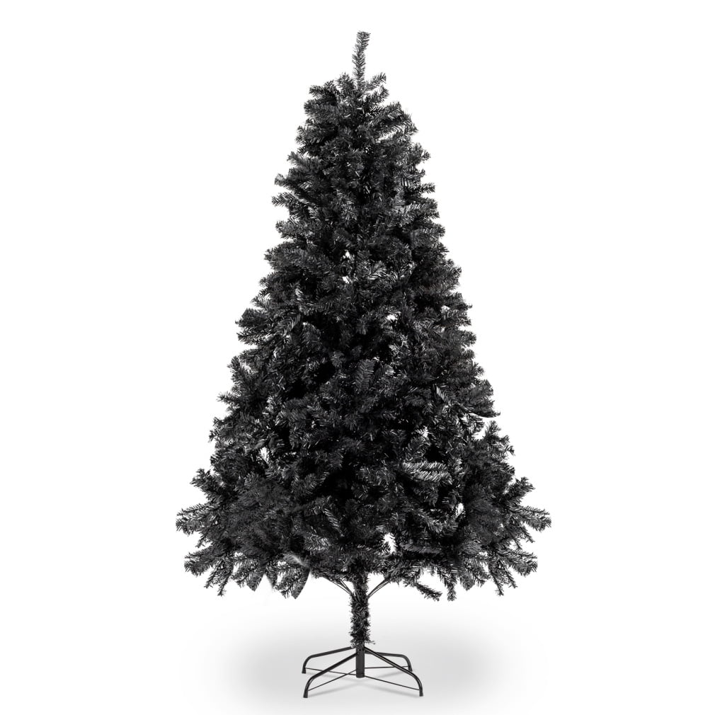 Refurbished 6FT PVC Christmas Tree with Metal Base, Artificial Christmas Tree with 1150 Branches