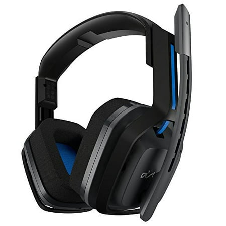 Restored ASTRO 939-001558 A20 Wireless Headset, Black/Blue - PlayStation 4 (Refurbished)
