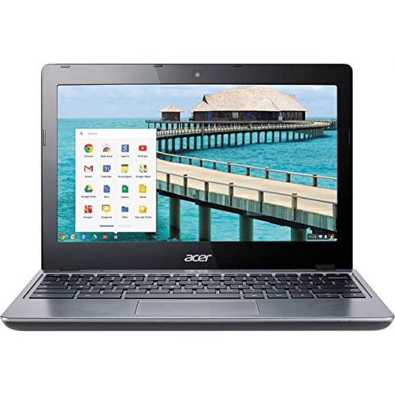Restored Acer C720-2848 11.6" LED Chromebook Intel Celeron Dual Core 1.4GHz 2GB 16GB SSD