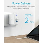 Restored Anker AK-A2321121 PowerPort II, UL 49.5W Wall Charger with Foldable Plug (Refurbished)