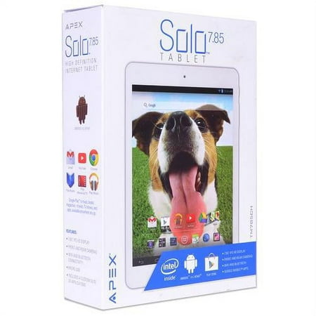 Restored Apex AVISION TM785CH 7.85" Intel Z2520 16GB Touchscreen Tablet white/champagne (Refurbished)