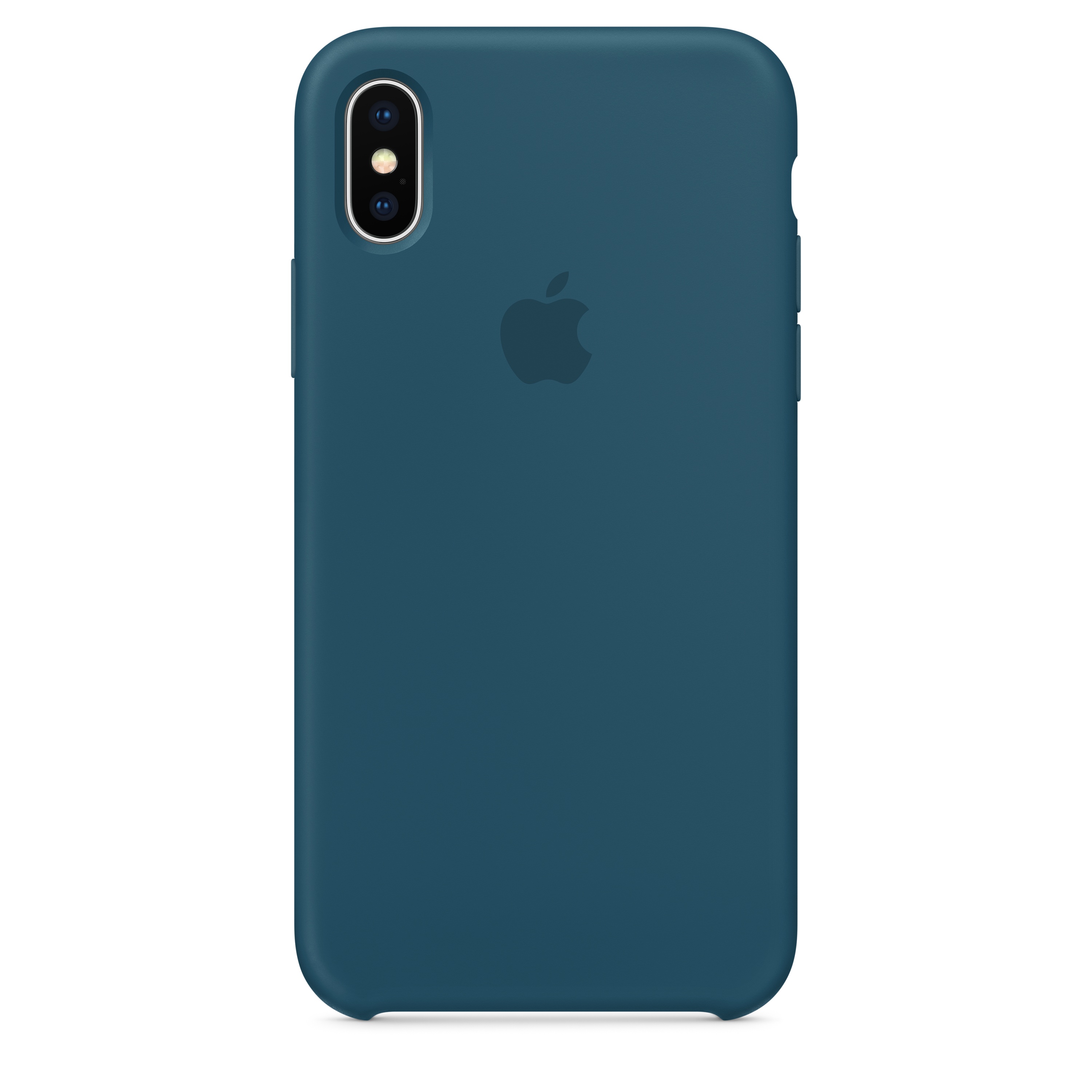 Refurbished Apple MR6G2ZM/A Silicone Case for iPhone X - Cosmos Blue - image 1 of 5