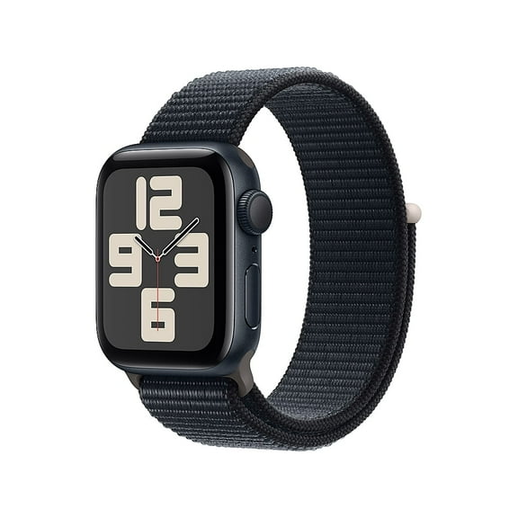 Restored Apple Watch SE 2 40mm Midnight Aluminum - Midnight Sport Loop MRE03LL/A (Refurbished)