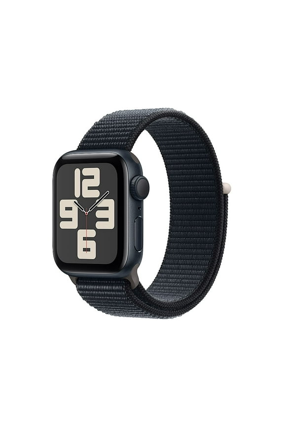 Restored Apple Watch SE 2 40mm Midnight Aluminum - Midnight Sport Loop MRE03LL/A (Refurbished)