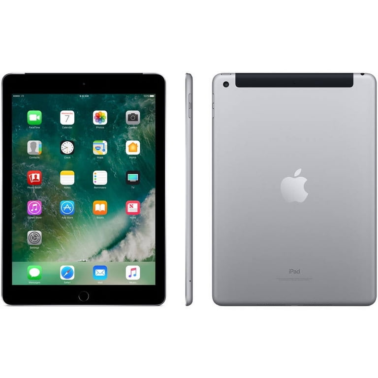 Restored Apple iPad 2017 32GB Space Gray Cellular MP1M2LL/A