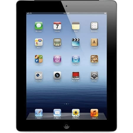 Refurbished Apple iPad 3rd Gen 64GB Black Cellular Verizon MC756LL/A