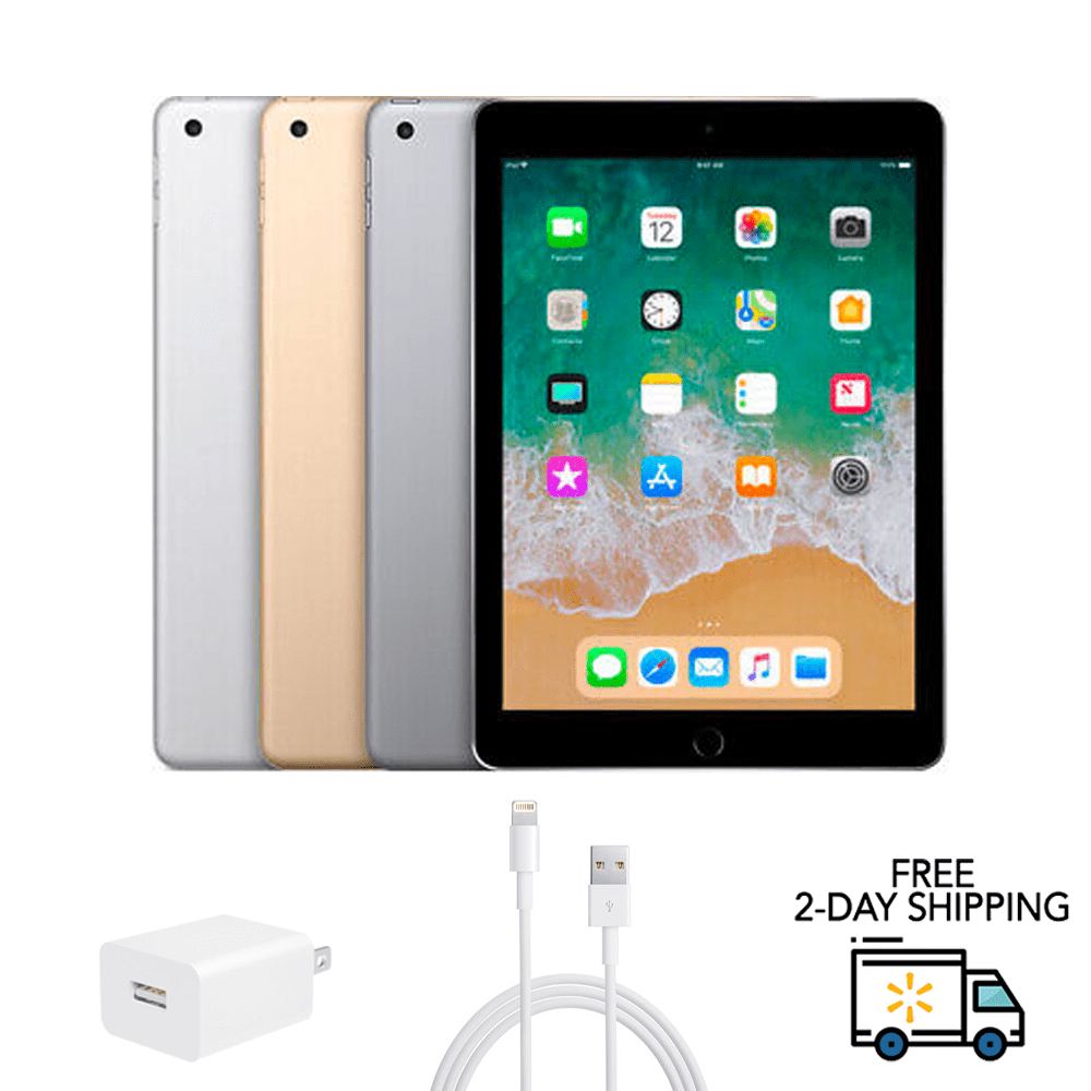 Restored Apple iPad 6th Gen A1893 (WiFi) 32GB, Gray - Walmart.com