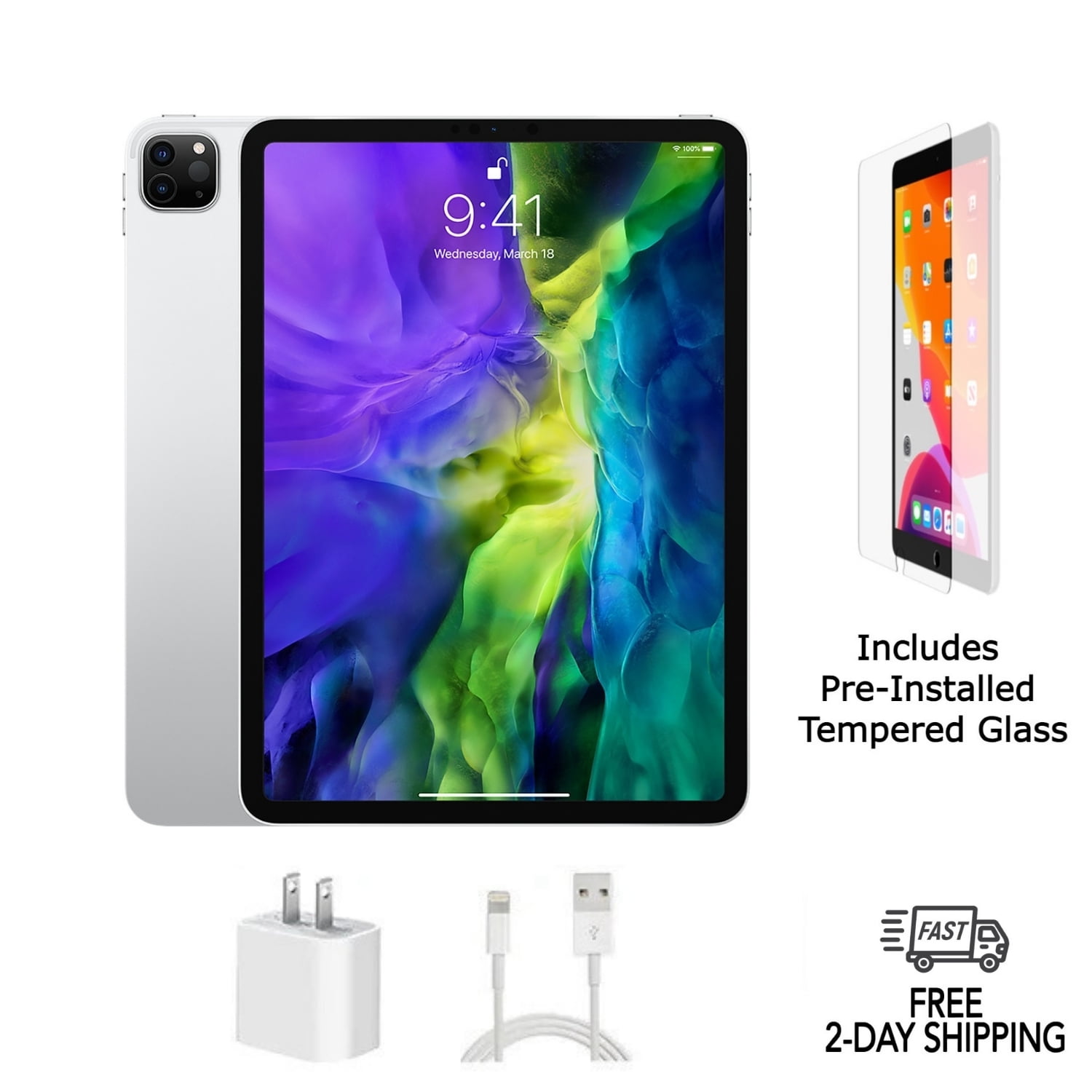 Pre-Owned Apple iPad Pro 11 (2020) A2068 (WiFi + Cellular Unlocked