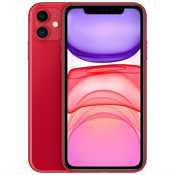 Pre-Owned AT&T Apple iPhone 11 Cell Phone 64GB 2.66 GHz Apple A13 Bionic Red