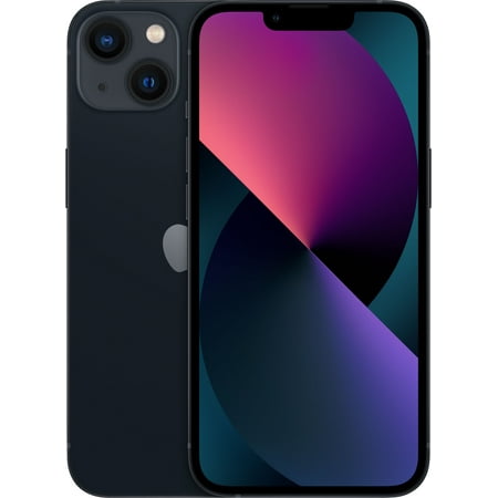 Restored Apple iPhone 13 128GB Midnight LTE Cellular Verizon MLML3LL/A - V (Refurbished)