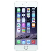 Refurbished Apple iPhone 6 16GB Silver LTE Cellular AT&T MG4P2LL/A