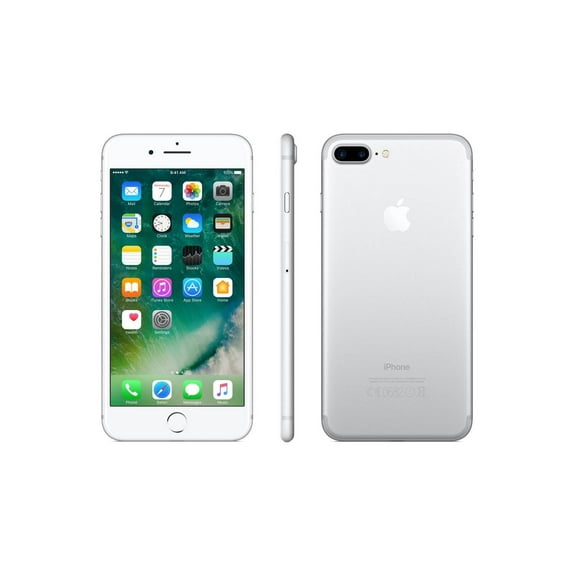 Restored Apple iPhone 7 Plus 128GB, Silver - Locked AT&T (Refurbished)