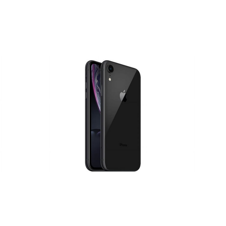 Restored Apple iPhone XR 128GB Black LTE Cellular T-Mobile MT2L2LL